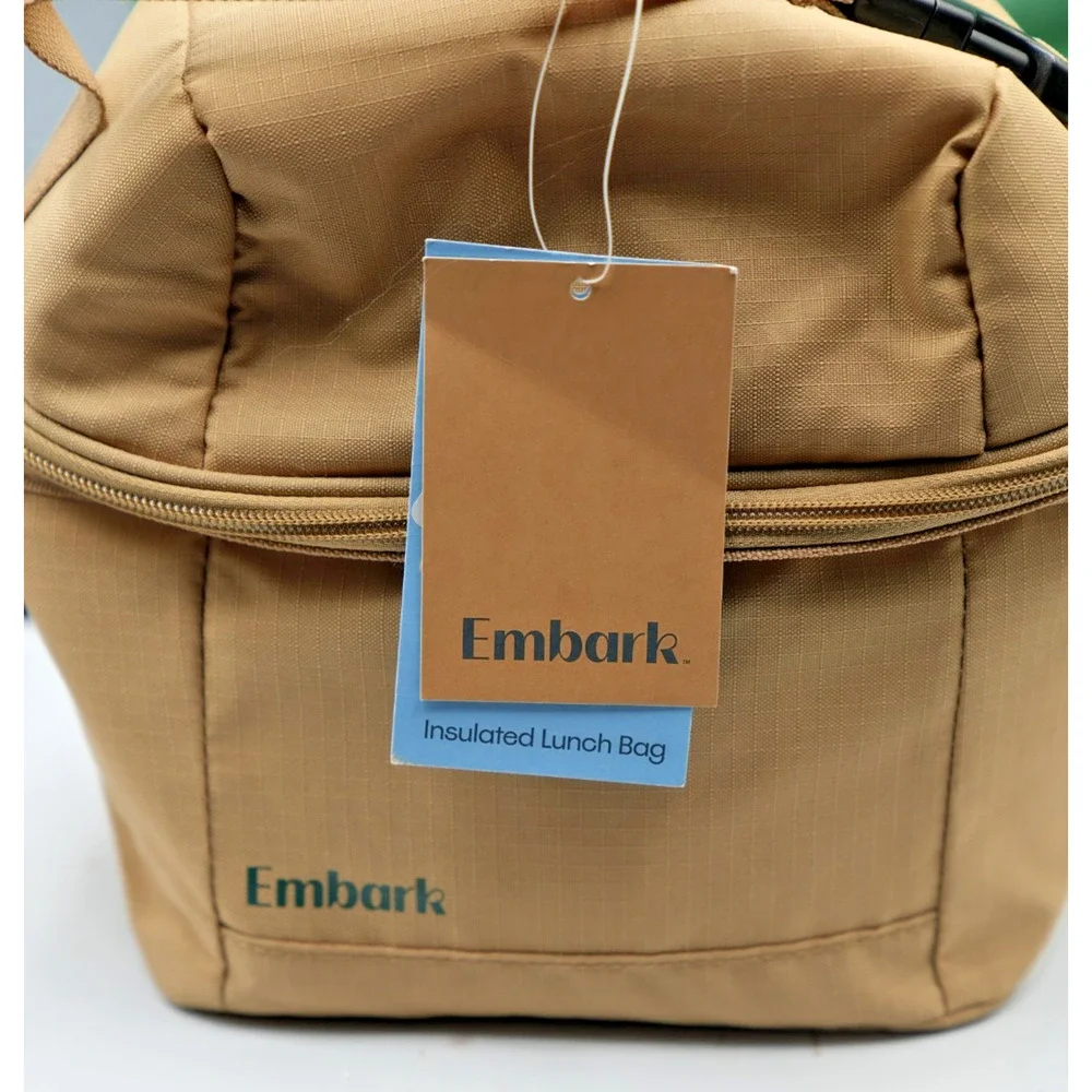 Green‎ Puffer Backpack Bundle with Embark Lunchbox and 25+ Back to School Items